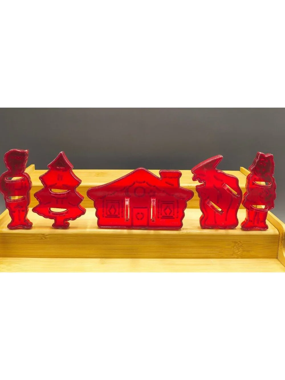 HRM Vtg Design Cookie Cutter - Hansel Gretel Wicked Witch Gingerbread House Tree